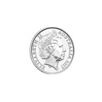 Australian five cent coin front