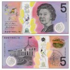 Australian five dollar note