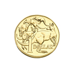 Australian one dollar coin