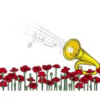 Bugle & poppies