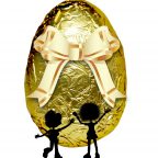 Giant chocolate easter egg 2