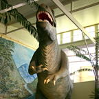 Models of the Lark Quarry dinosaur stampede