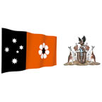 Northern Territory flag & crest