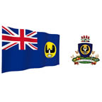 South Australia flag & crest