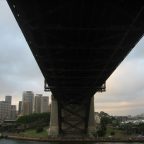 Underneath the Sydney Harbour Bridge