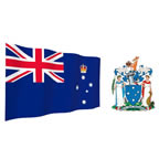 Victoria flag & crest