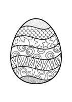 Easter colouring 6 PDF