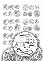 Australian coins (small and large versions) PDF