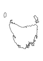 Map of Tasmania PDF