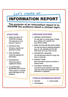Genre information - information report PDF