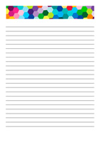 Letterhead template 1 (primary/middle years) PDF