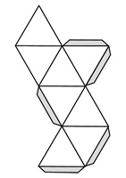 Shape net - octahedron PDF